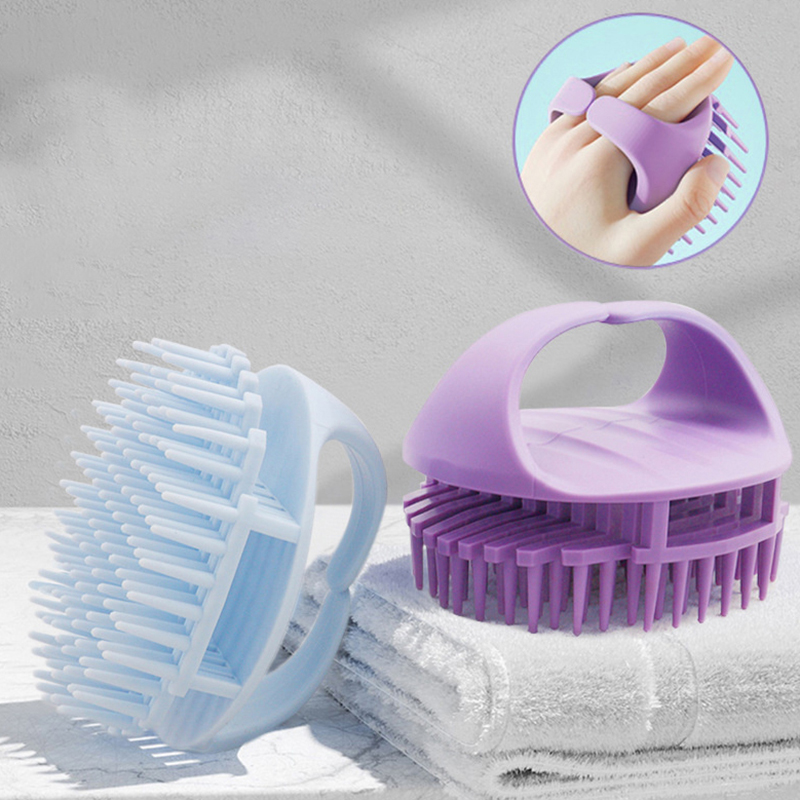 Silicone Shampoo Scalp Hair Massager Shampoo Comb Bath Massage Brush Scalp Massager Hair Shower Brush Comb Patented Product. 