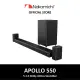 Nakamichi APOLLO 550 5.1.2 Dolby Atmos Soundbar With Surround-Firing Speaker. 