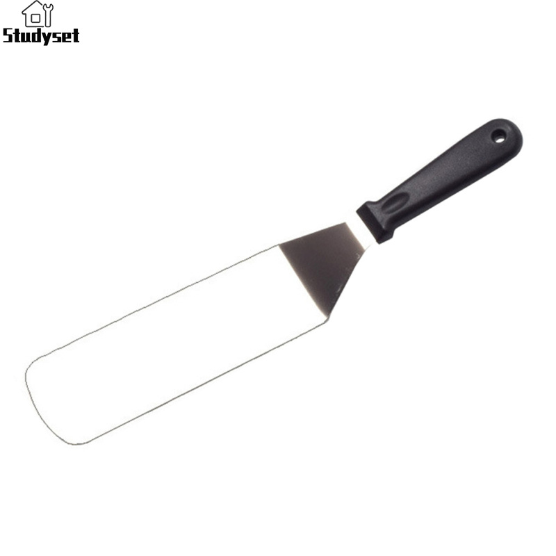 Studyset Fast Delivery Stainless Steel Spatula Wood Handle Griddle Spatula Steak Frying Shovel Kitchen Utensils Tools