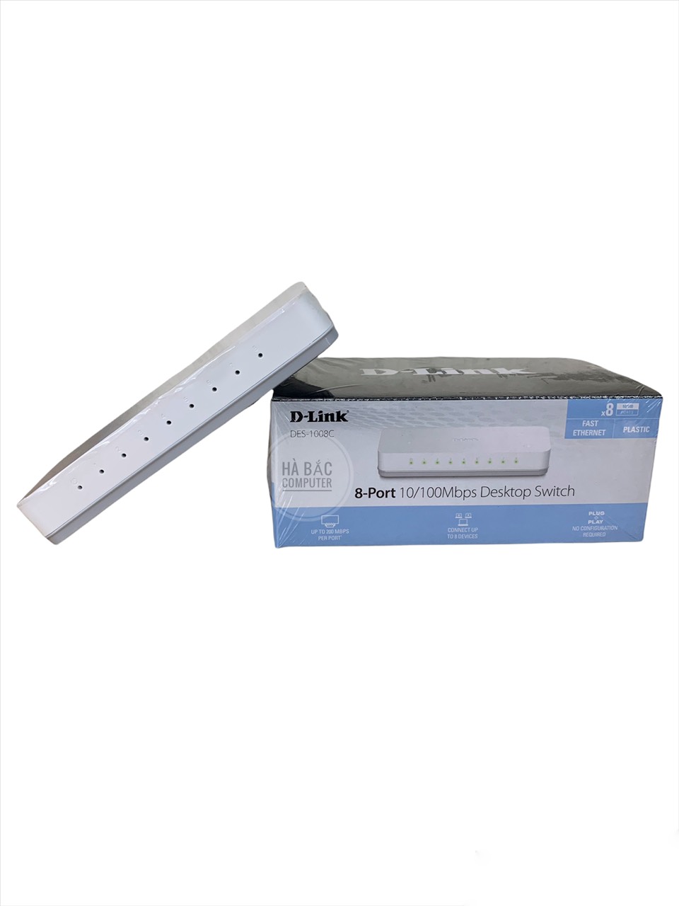 Bộ Chia Mạng 8 Cổng D-Link DES-1008C - Switch 8 Port