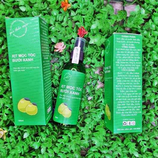 Xịt mọc tóc Bưởi Xanh (Góc Thảo Mộc)100ml