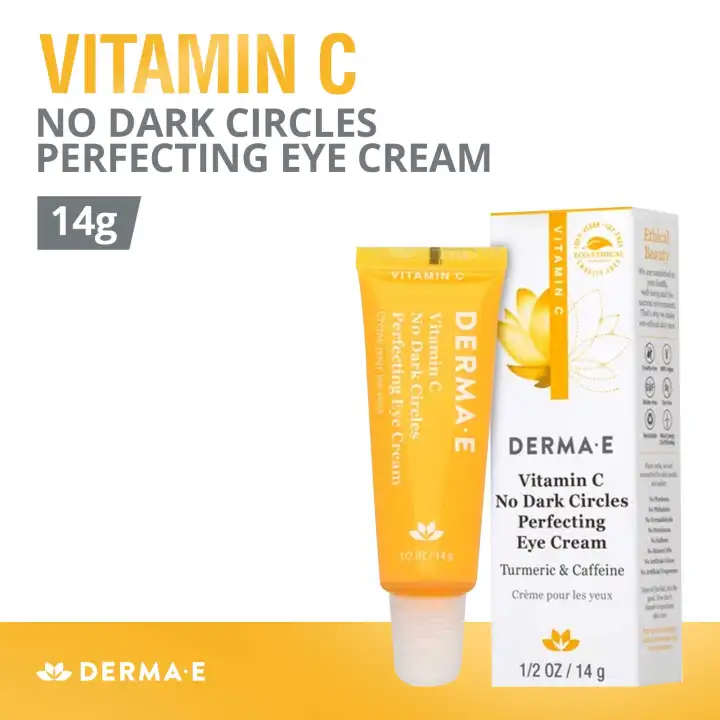 derma e vitamin c no dark circles