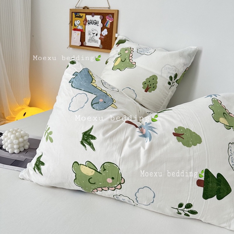 Vỏ Gối Đầu Cotton Đũi 45x65cm
