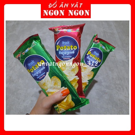 5 Gói Snack Potato Thơm Ngon Giòn Giụm