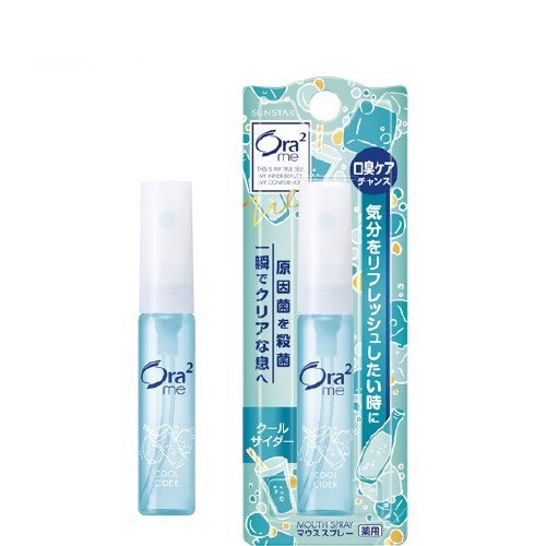 Xịt thơm miệng SUNSTAR Ora2 Nhật Bản (mùi ngẫu nhiên)
