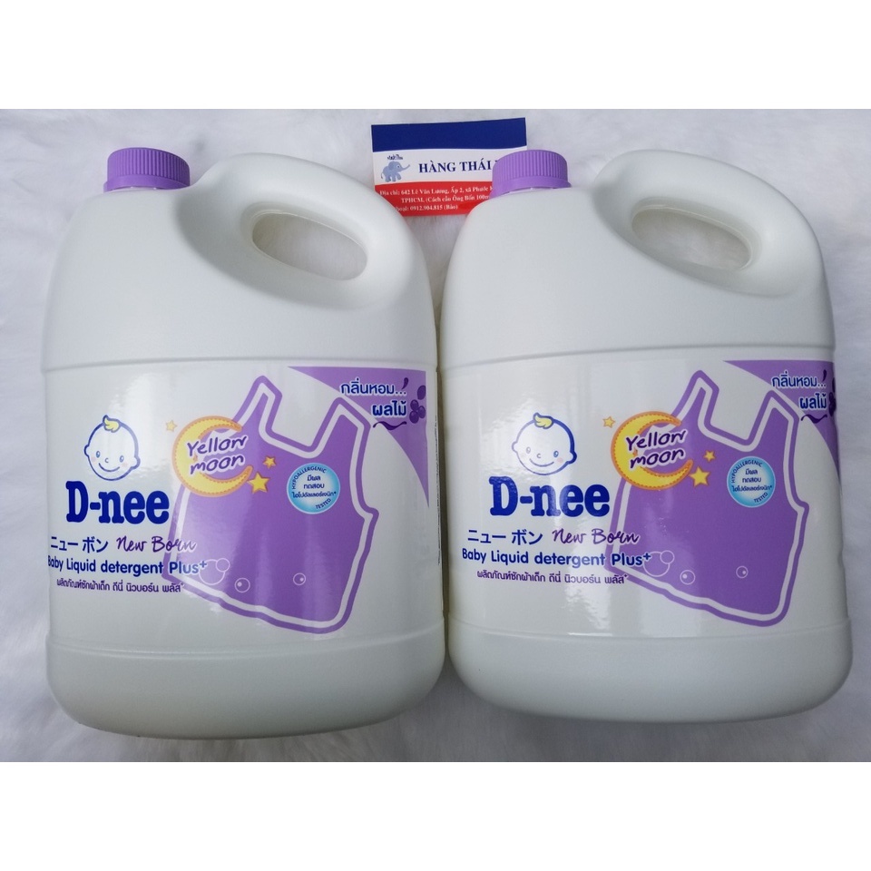 Giặt Dnee Thái Lan 3000ml- Màu Tím- Hàng Chuẩn