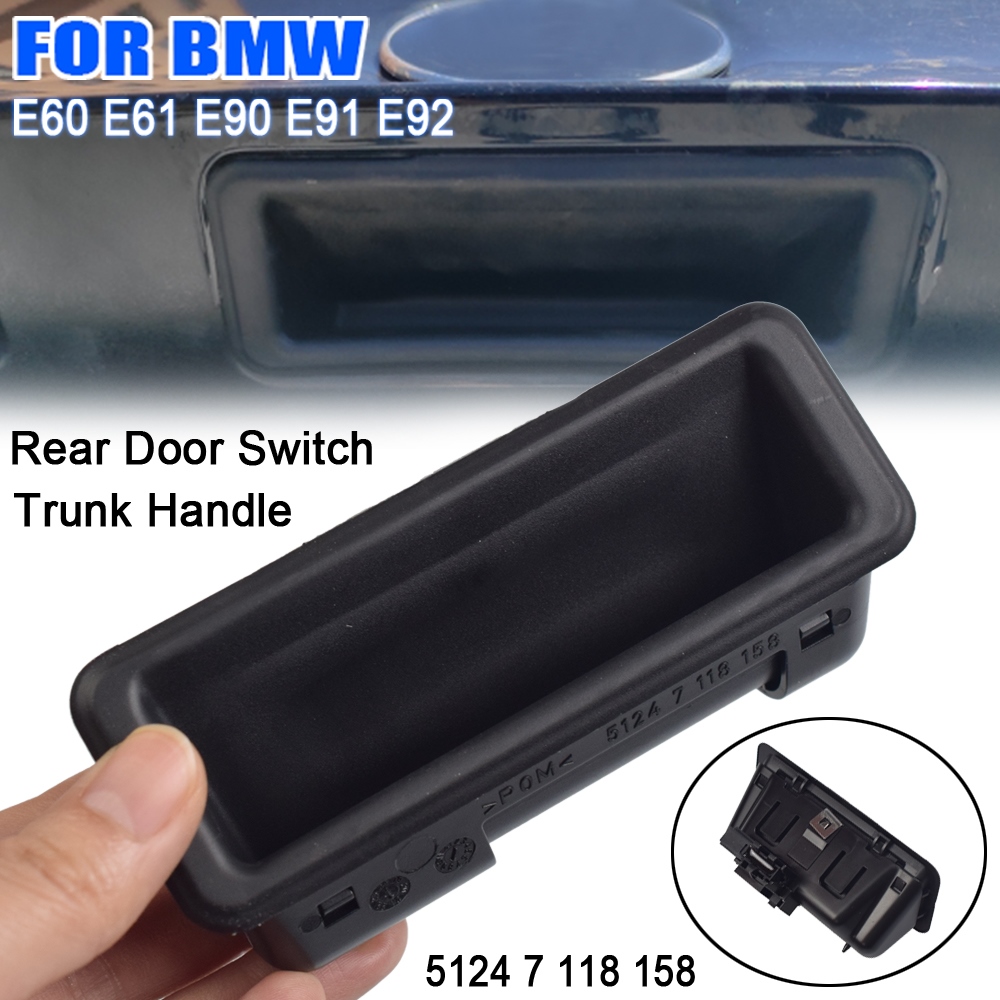 For BMW 1 3 5 X1 X5 X6 Series E82 E88 E90 E91 E92 E93 E60 E61 E84 E70 E71 Boot Trunk Handle Release Switch 7118158 51247118158 （08）