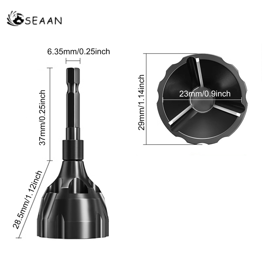 Deburring External Chamfer Tool Carbide Burr Blade Hard Sharp Metal Trimming Drill Bit Internal Countersink Steel Copper Screw