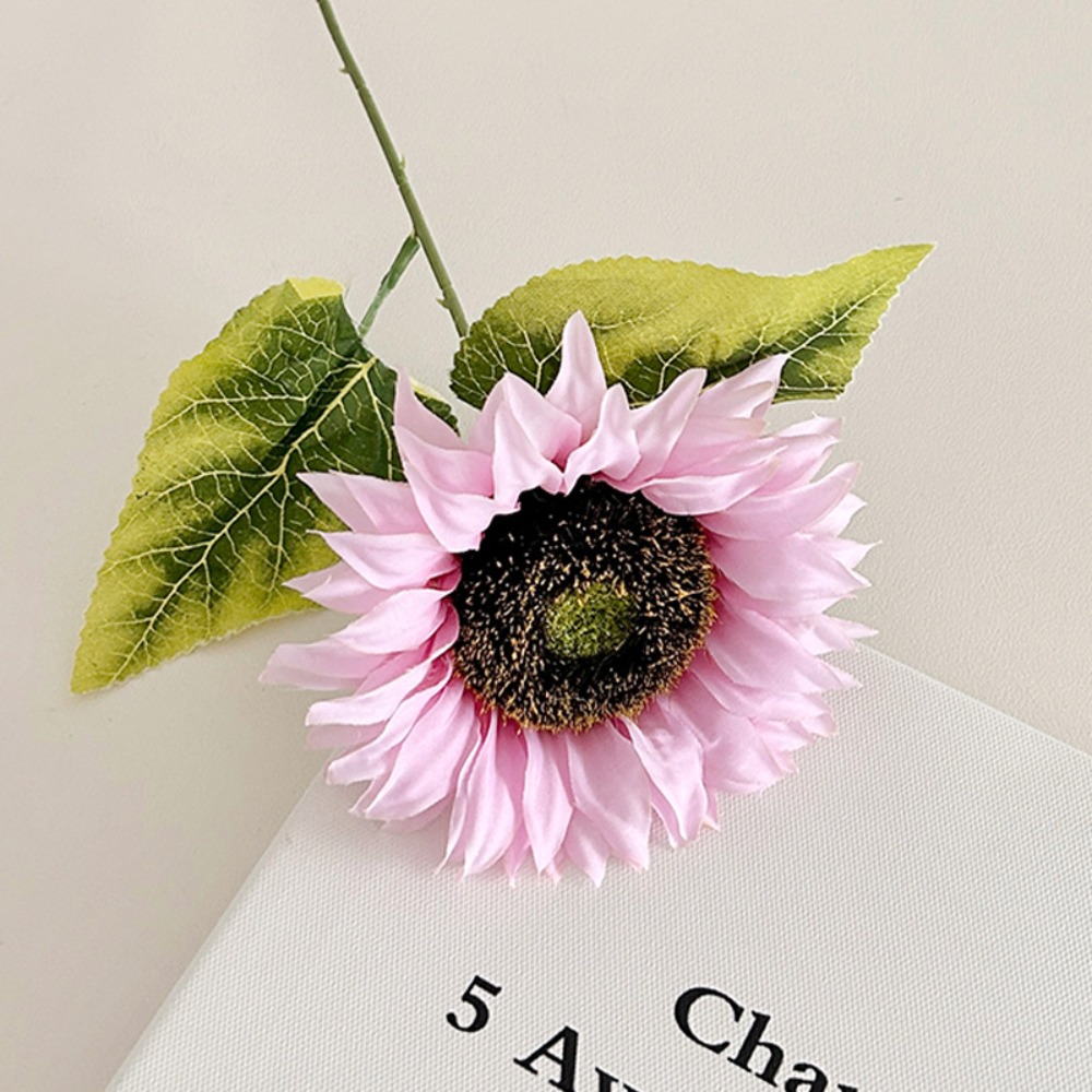 New Sunflower Artificial Sunflowers Fake Silk Flowers Bouquet Realistic ...