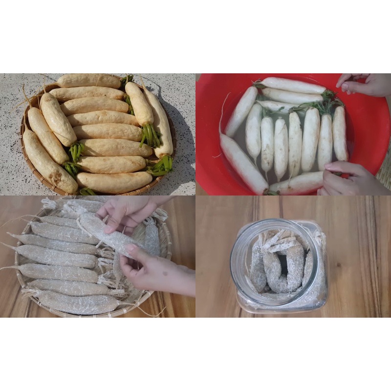 1kg Củ cải muối ngon đặc biệt