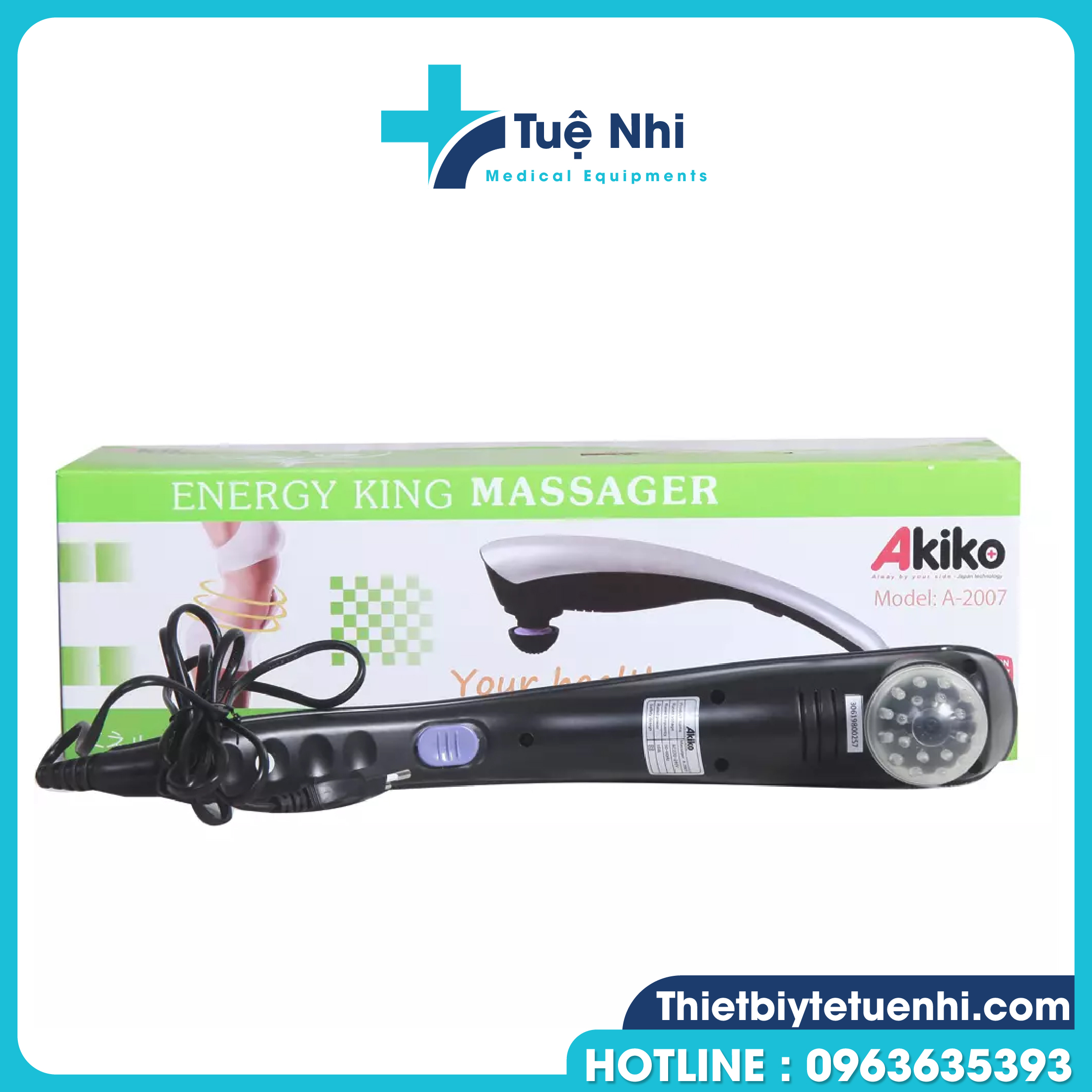 Máy Massage Cầm Tay Nhật Bản Akiko A-2007