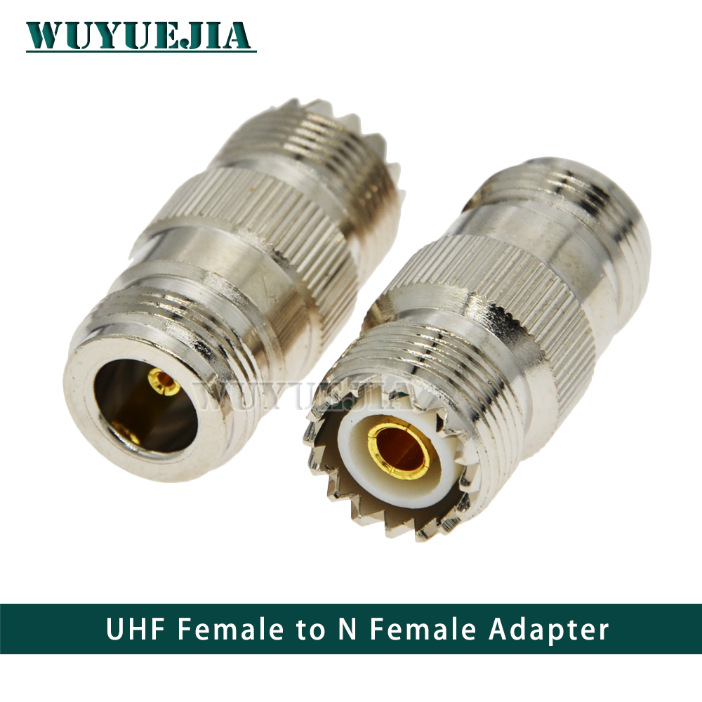 L16 N To Uhf Male / Female Straight Connector Pl259 Uhf Plug To So239 N Jack Rf Adapter Coaxial 50ohm. 