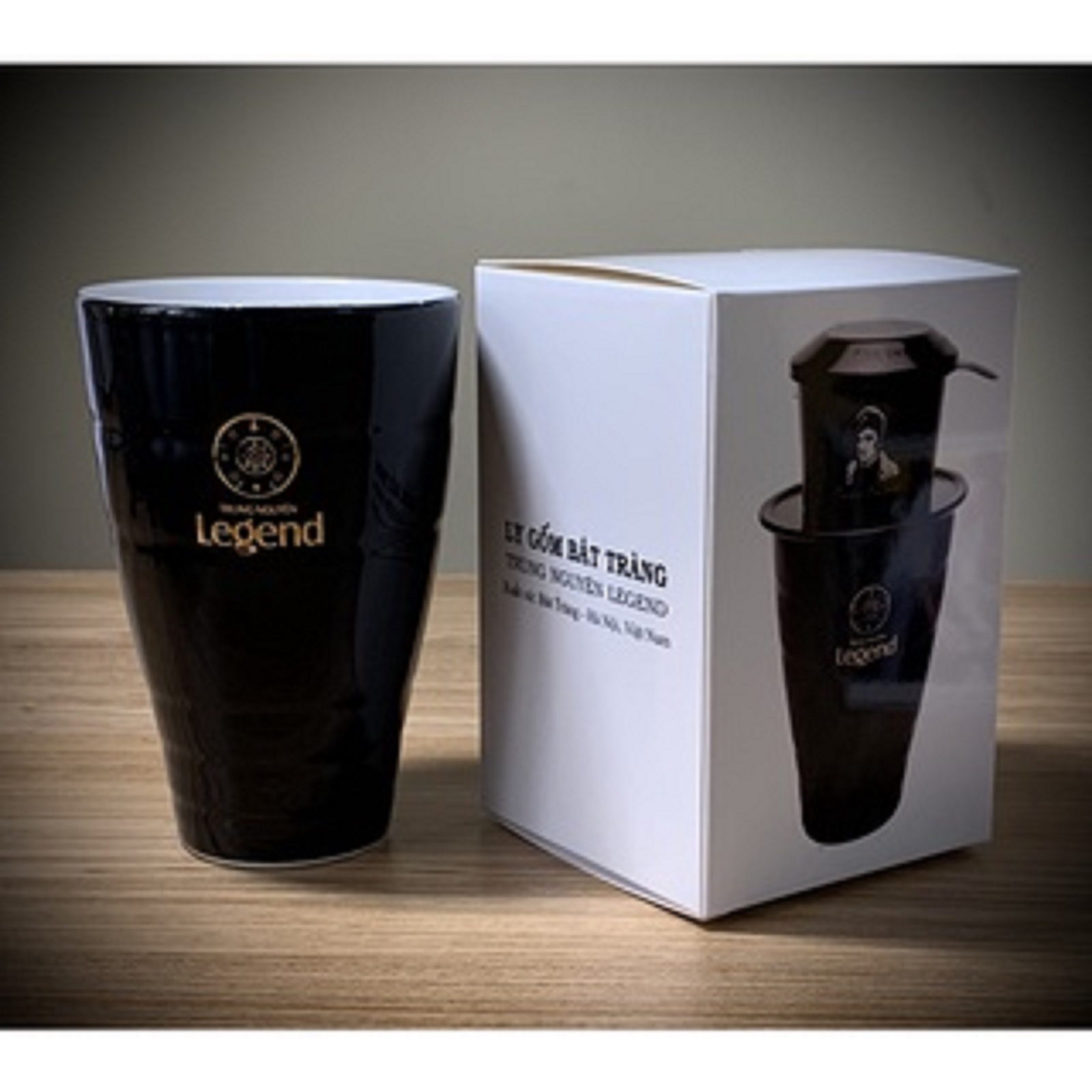 Trung Nguyên Legend - Ly Gốm Sứ Thông Điệp Sáng Tạo - 330ml