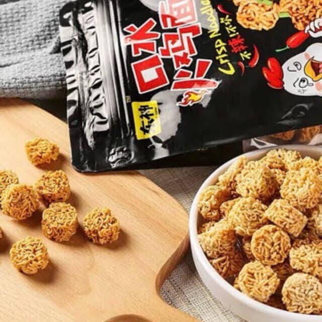 [ Giòn ngon ] Bim bim mỳ tôm gà cay thái lan