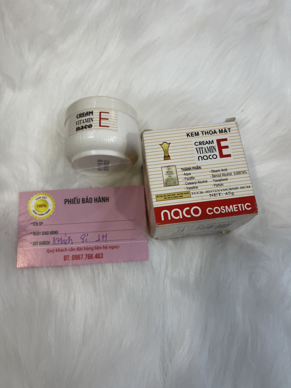 Kem Vitamin E naco
