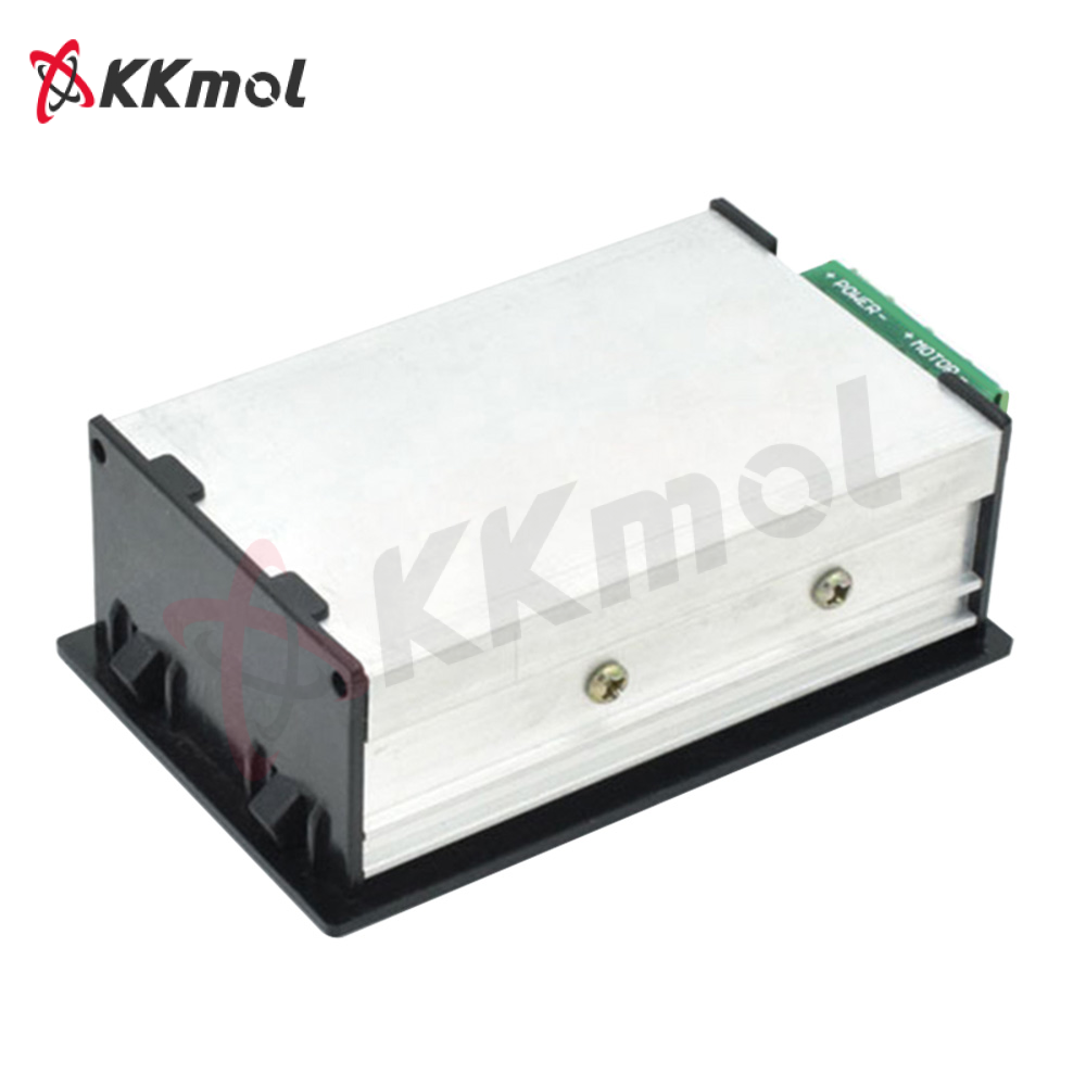 KKmol DC6-60V DC PWM Motor Speed Regulator Power Controller with LED Digital Display Slow Start/Stop Revolving Speed Time Adjustable
