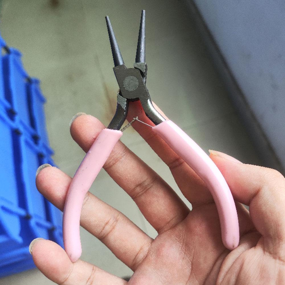 Mini Non-slip Hand Pliers Multi-function Manual Round Nose Tool Small Pliers Pliers A0M5