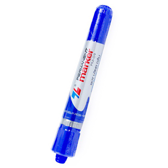 Bút lông dầu Thiên Long PM09 (không xóa được) - Màu xanh
