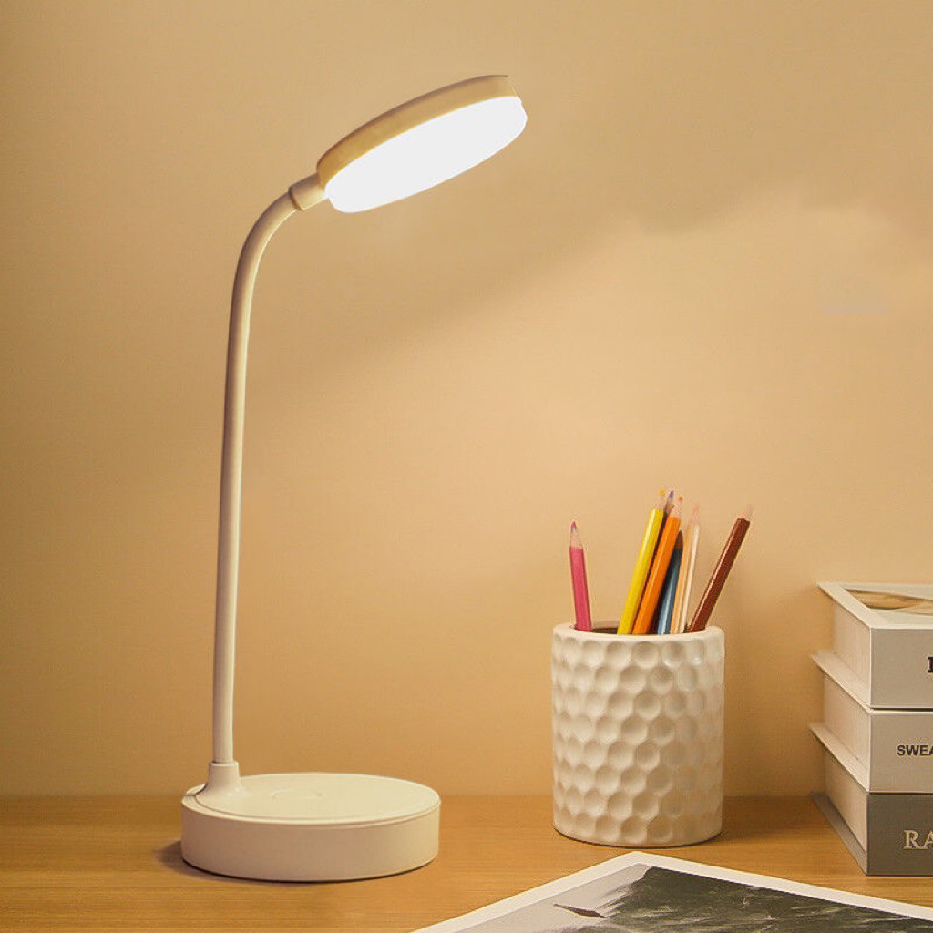 SINGLELADY [Miễn Phí Vận Chuyển]LED Eye Protection Desk Lamp for Learning, USB Night Light, Student Desktop, Creative Reading, Charging, Pat Lamp