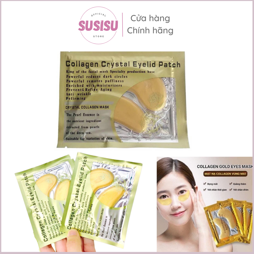 Mặt nạ dưỡng mắt Collagen Crystal Eyelid Patch 6g