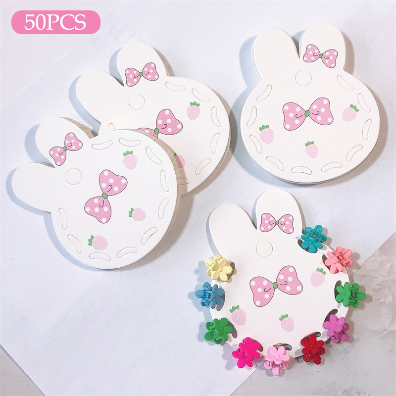 50Pcs%20Cute%20Bow%20Rabbit%20Hairpin%20Paper%20Jam%20Hair%20Clip%20Display%20Cards%20Hair%20Clips%20Jewelry%20Display%20Card%20Paper%20Card%20Bow%20Display%20Cards%20Cardboard%20Packing%20Paper%20For%20Hair%20Accessories%20Display%20YULING%20-%20Image%204
