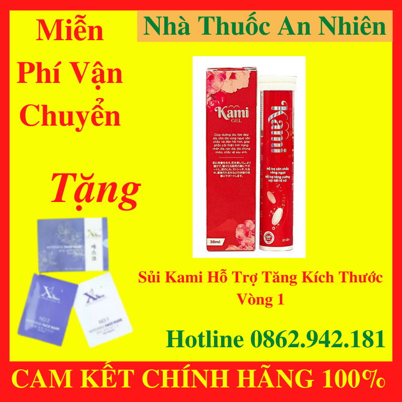Viên sủi kami chính hãng tăng vòng 1- an001