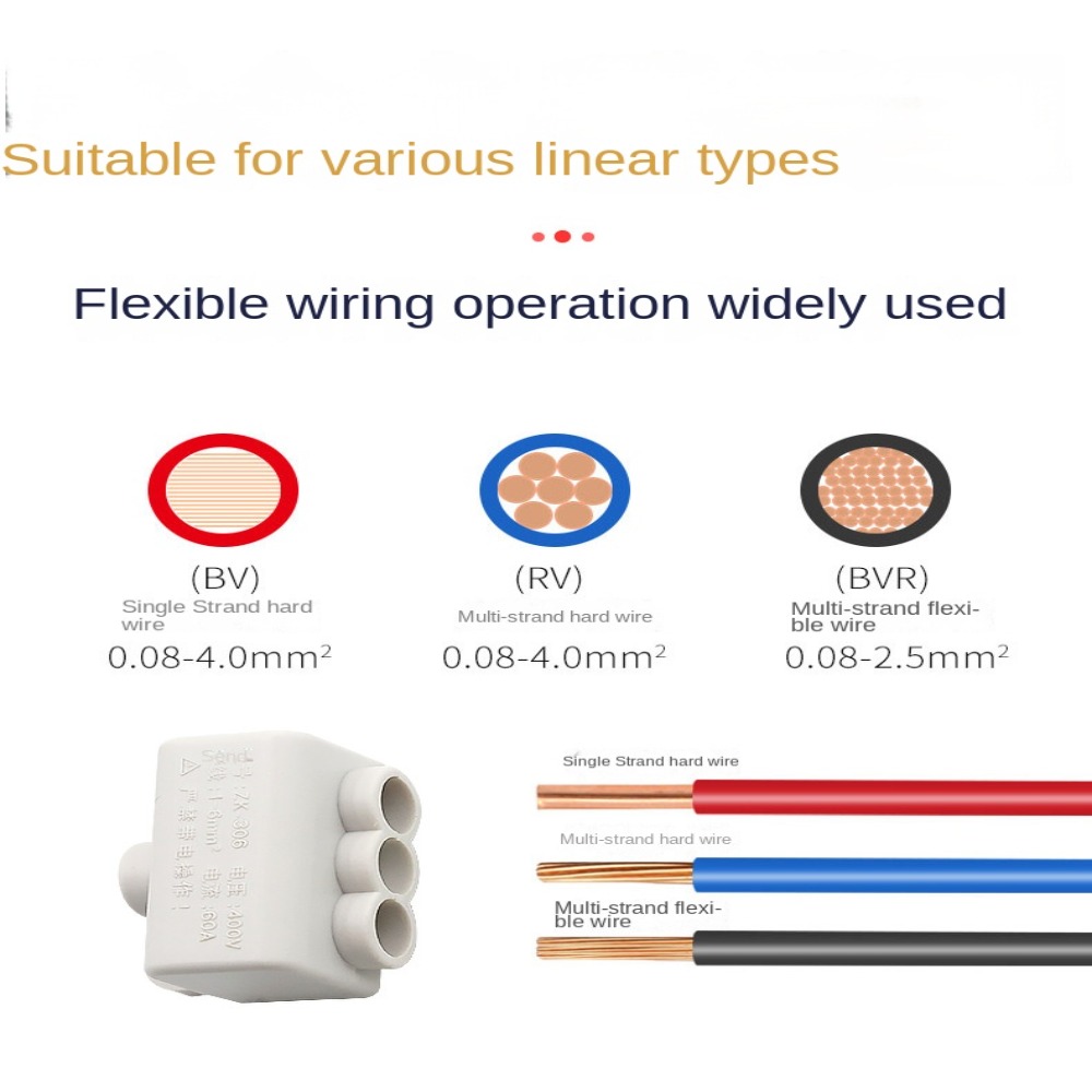 Bngcv Điện Nói Chung cầu đấu nối điện Cáp Điện Hộp nối dây Khóa Uốn Nhanh Chóng đầu nối dây T-Loại Hệ Thống Dây Điện Thiết Bị Đầu Cuối công suất cao Chi Nhánh Khối Thiết Bị Đầu Cuối