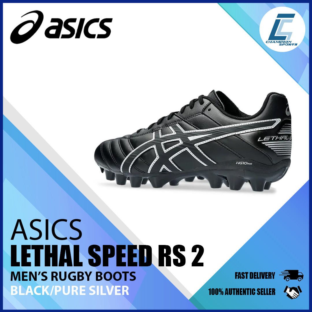 Asics Men's Lethal Speed RS Rugby Boots (1111A077-006) Lazada