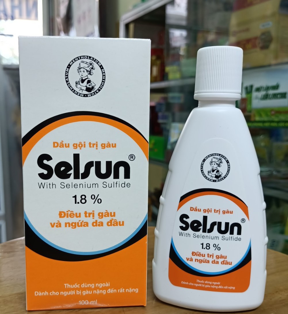 Dầu gội Selsun 1,8% chai 100ml