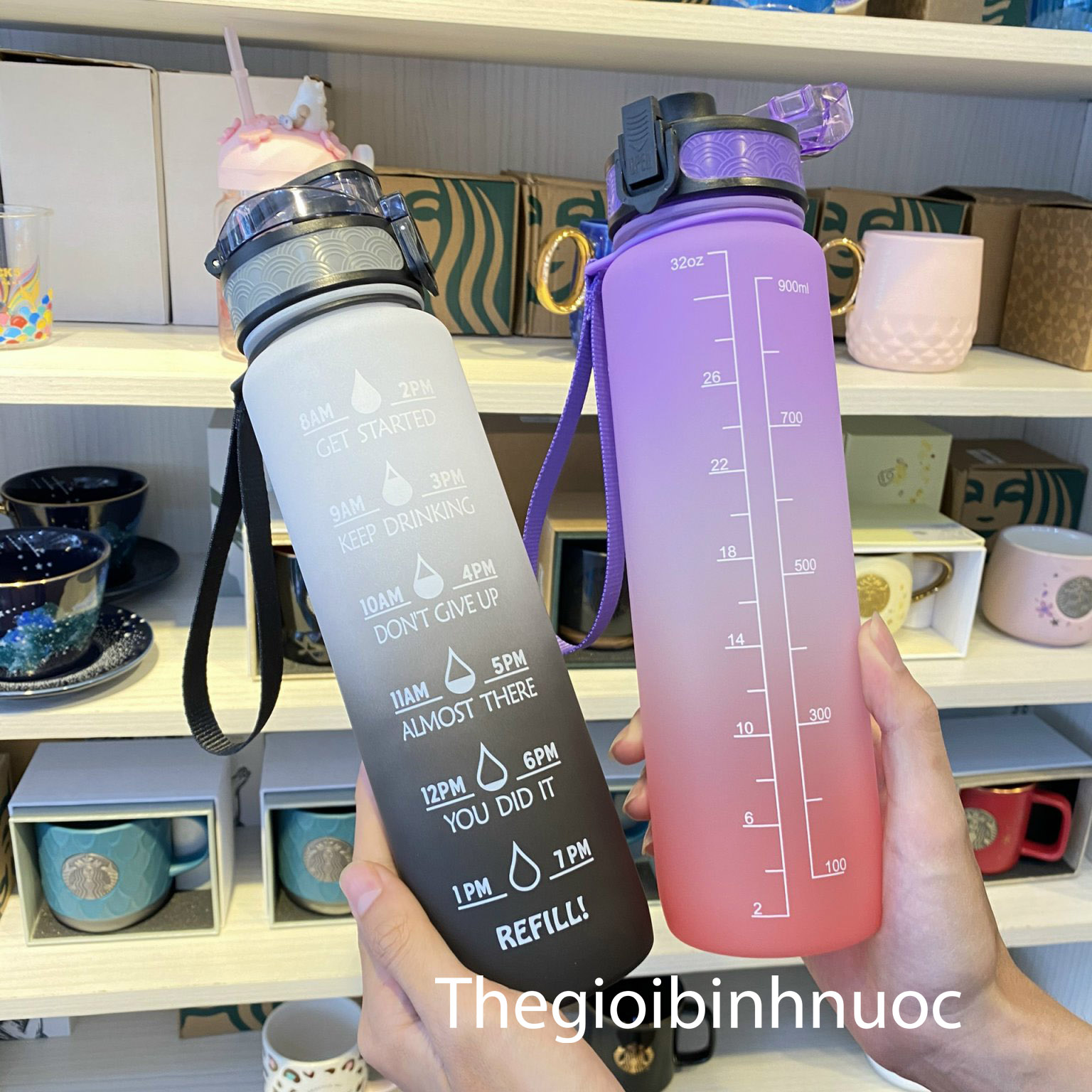 Bình Nhựa TRITAN Thể Thao Dung Tích 1L  N187