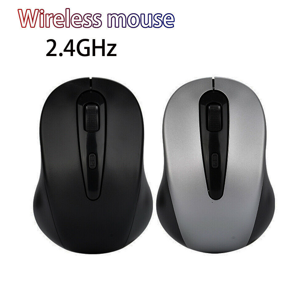 2.4G Wireless Mouse 1600DPI Adjustable Mini Optical Computer Mouse For Laptop Desktop