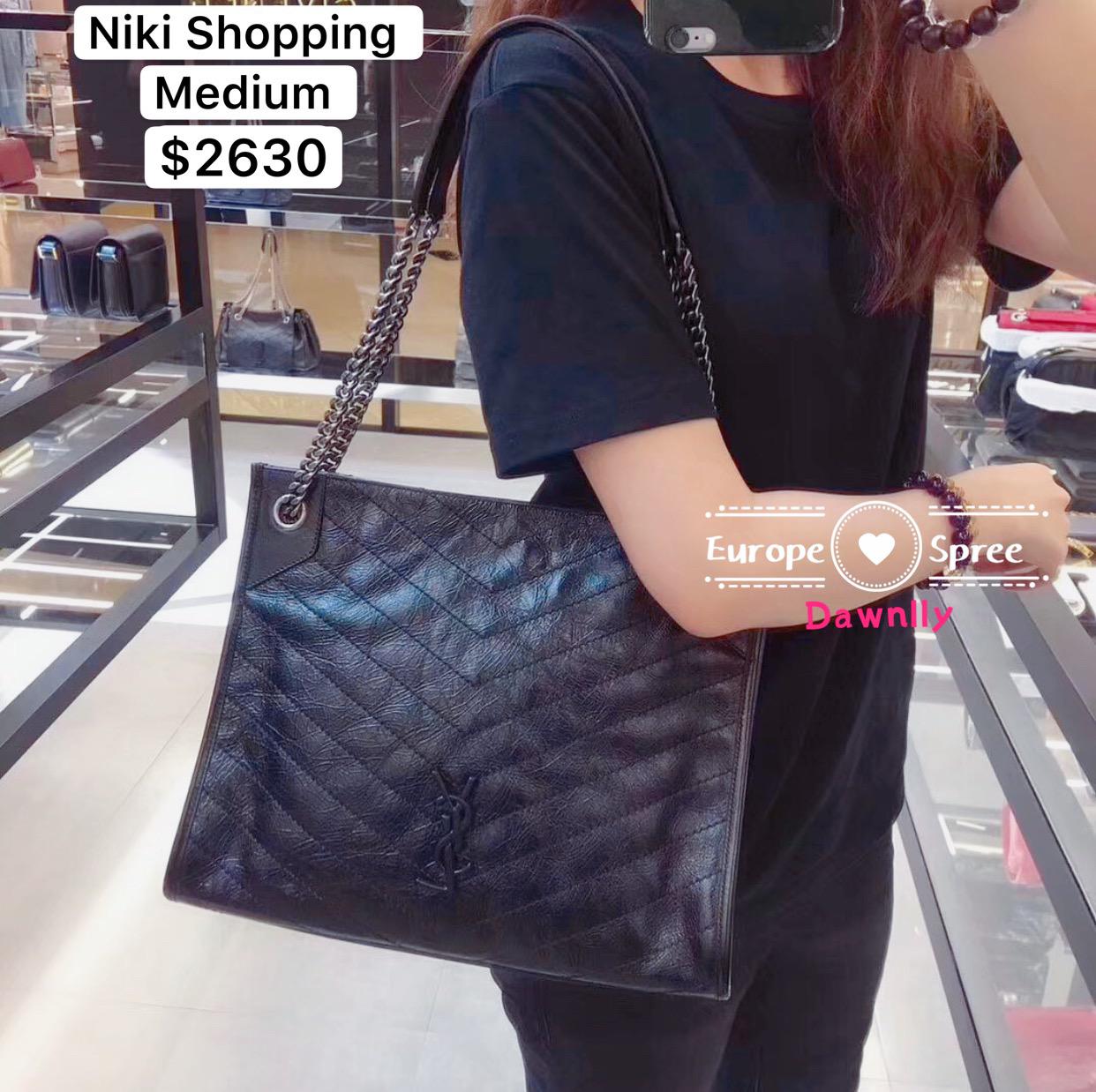 ysl niki tote bag