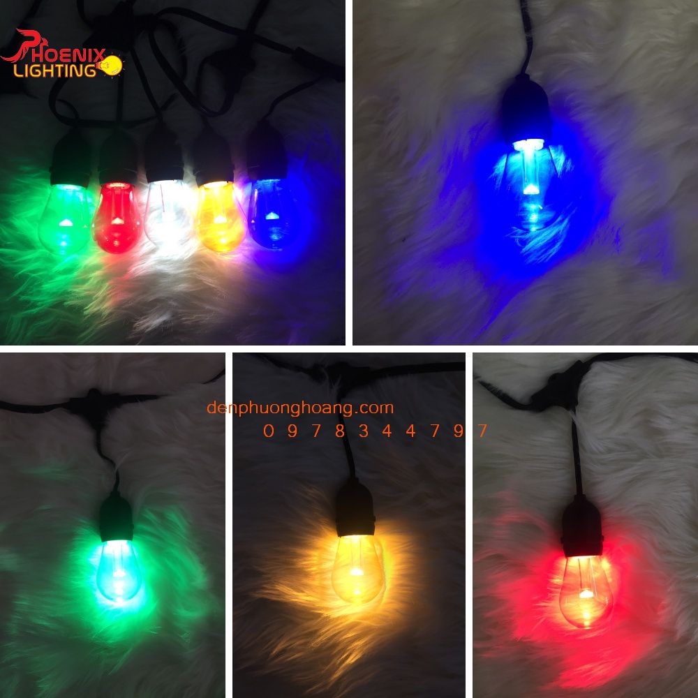 Combo 10 bóng led edison S14