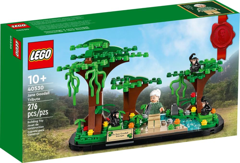 Lego® 40530 jane goodall tribute 40530 lego® jane goodall 276pcs 10+ đồ chơi lắp ráp lego