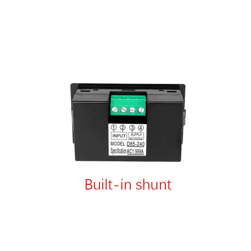 Ammeter tampilan digital ac 220v380v arus 20a 50a 100a 200a alat ukur deteksi d85-240t listrik digital