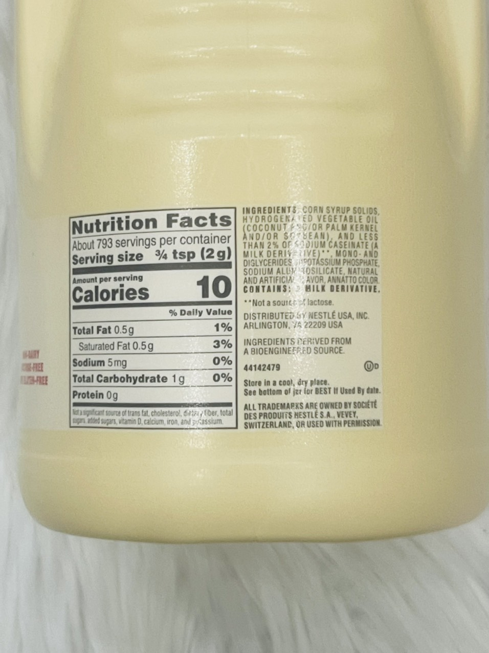 Bột kem pha cafe Mỹ Nestlé Coffee Mate 1.5kg
