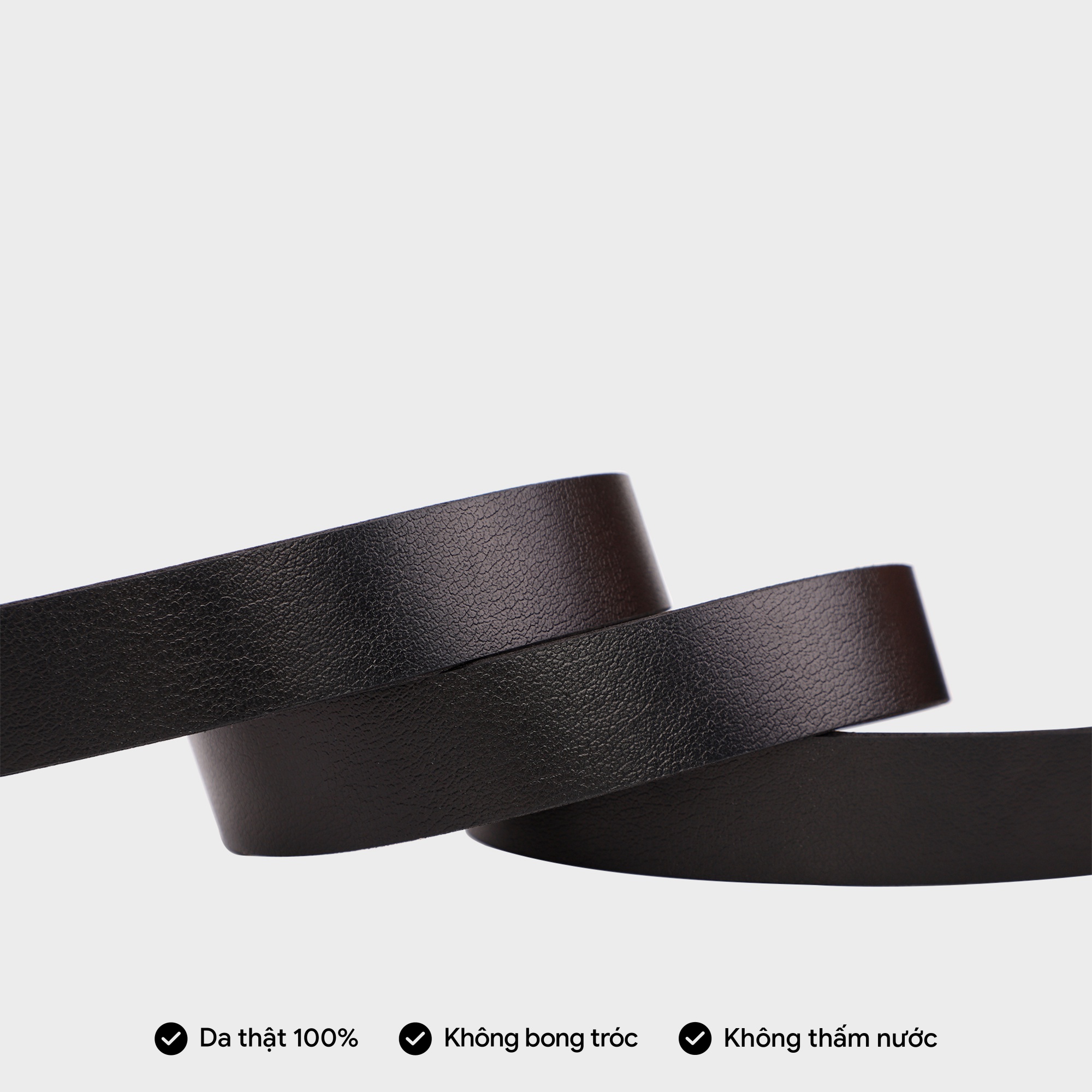 Thắt lưng nam thời trang da bò thật TRITA RTL022