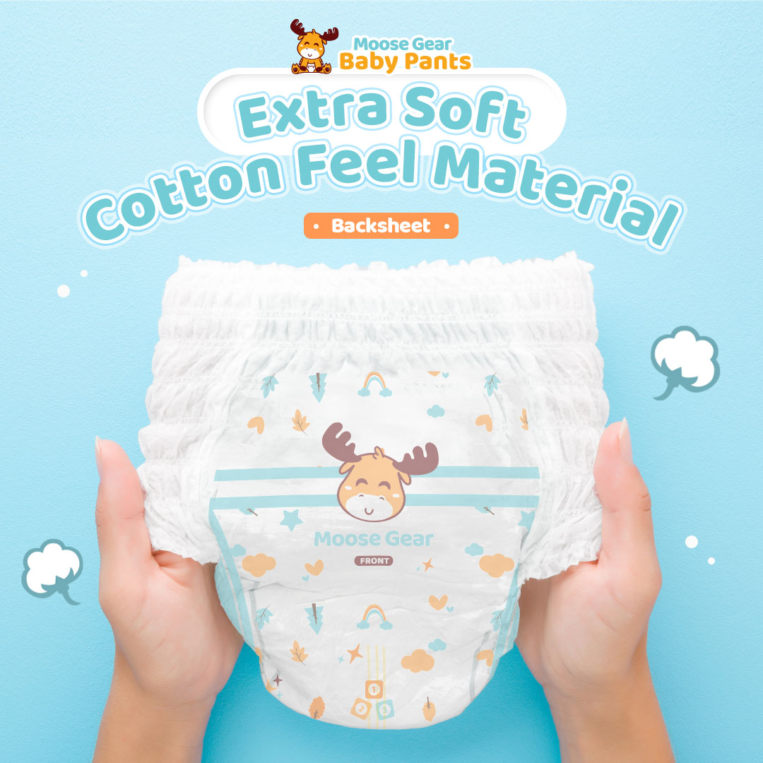Moose Gear Lazada Diapers Moose Gear Baby Pants Diaper MEDIUM