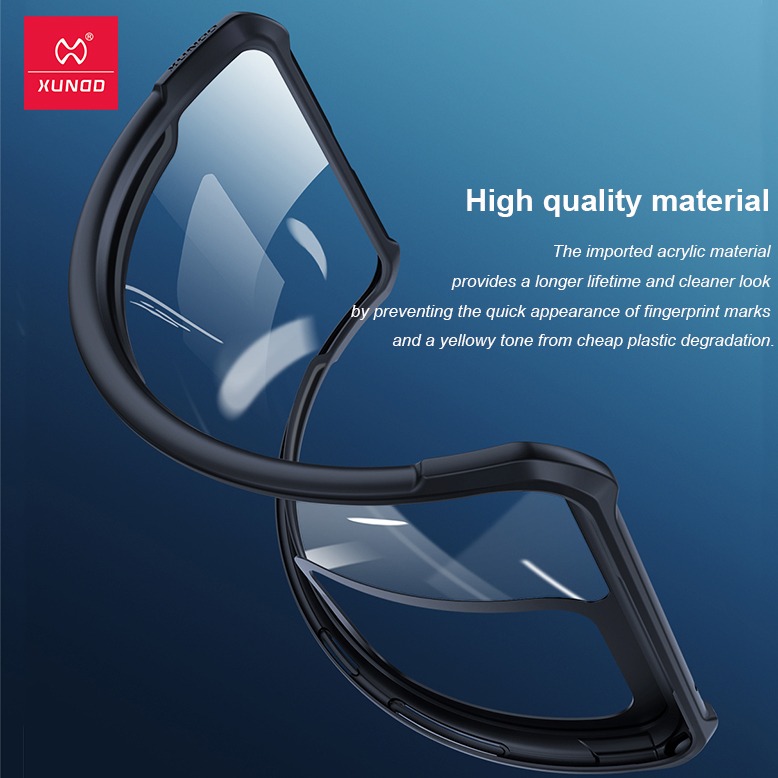 vivo V29 Xundd Case Shockproof Transparent Clear Airbag Phone Case Back Cover.