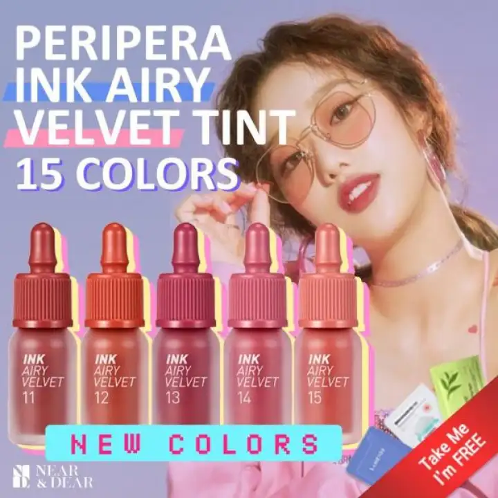 Peripera New Colors Ink Airy Velvet Tint 15colors Lazada Ph