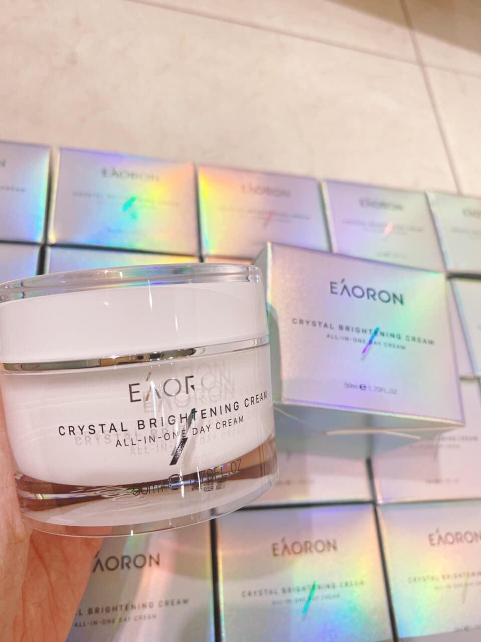 (B_Dương) Kem Dưỡng Da ngày Eaoron 50ml , trắng sáng, mờ thâm