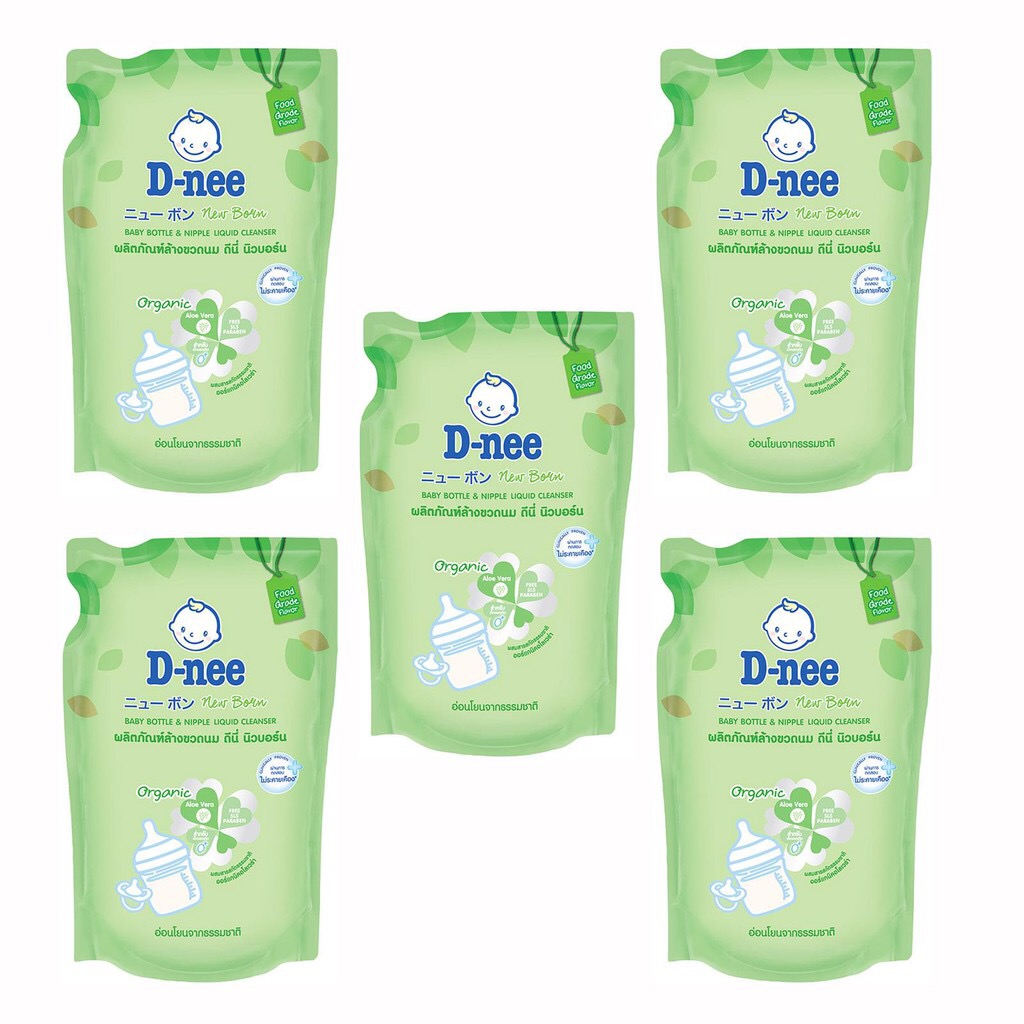 [Freeship] Nước rửa bình sữa Dnee Organic 600ml (dạng chai và bịch) - Sumishop2019