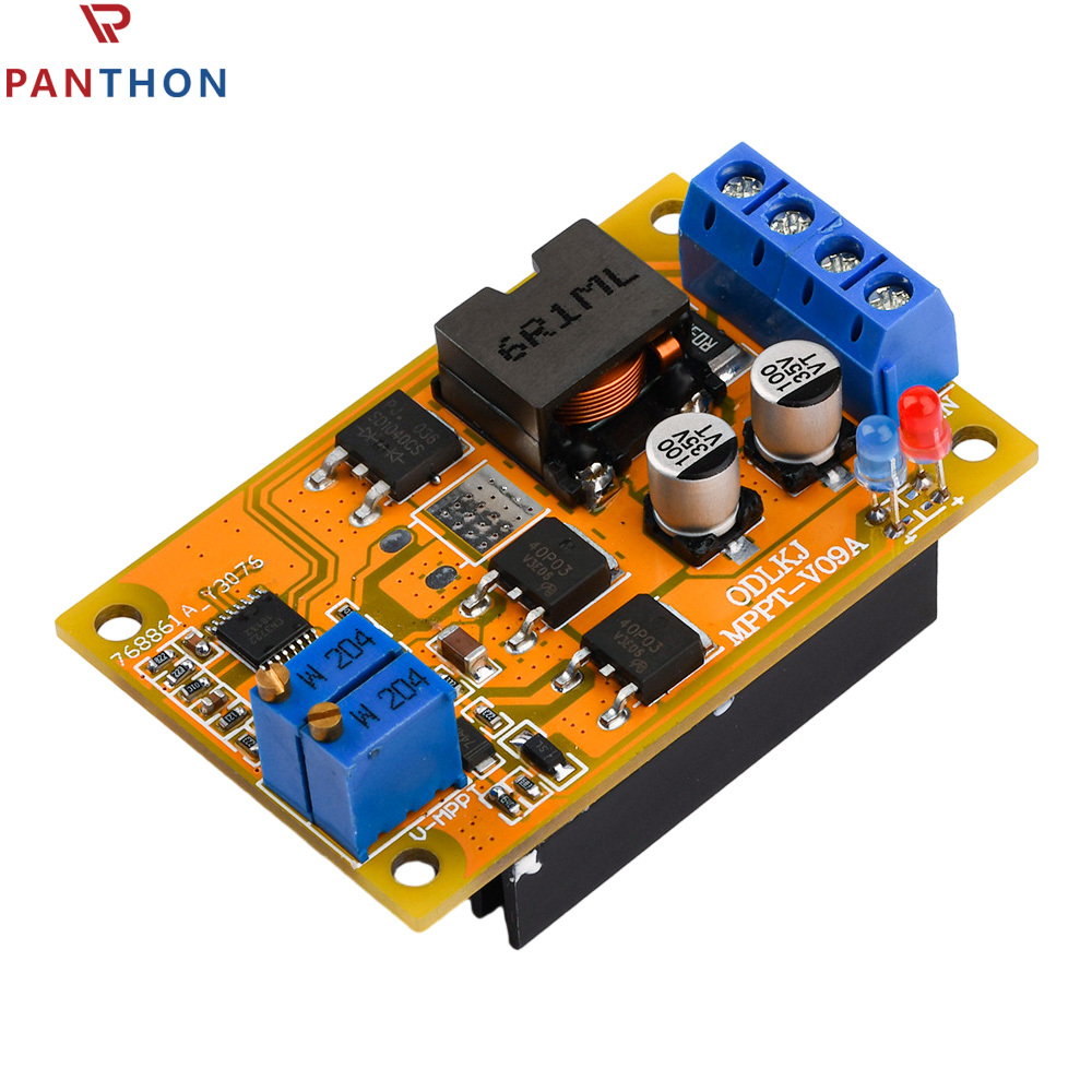 【】💕Hàng sẵn có🎉】 Panthon 6A MPPT năng lượng mặt trời bảng sạc pin lithium năng lượng thấp pin sạc mô-đun PCB 300KHz