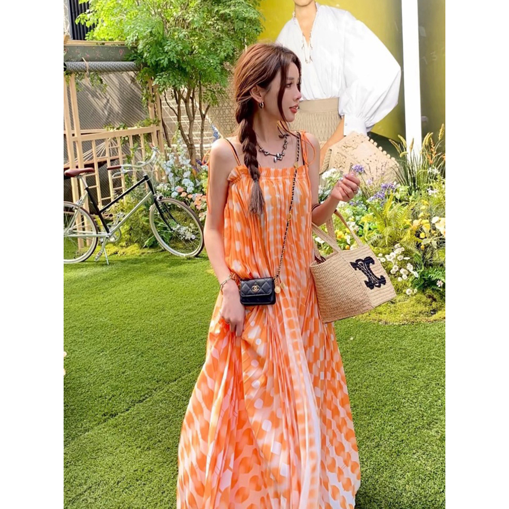 Váy maxi The Orange Dress by Jane