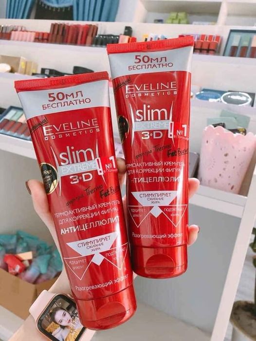 { CHÍNH HÃNG } KEM TAN MỠ EVELINE SLIM EXTREME 3D NGA