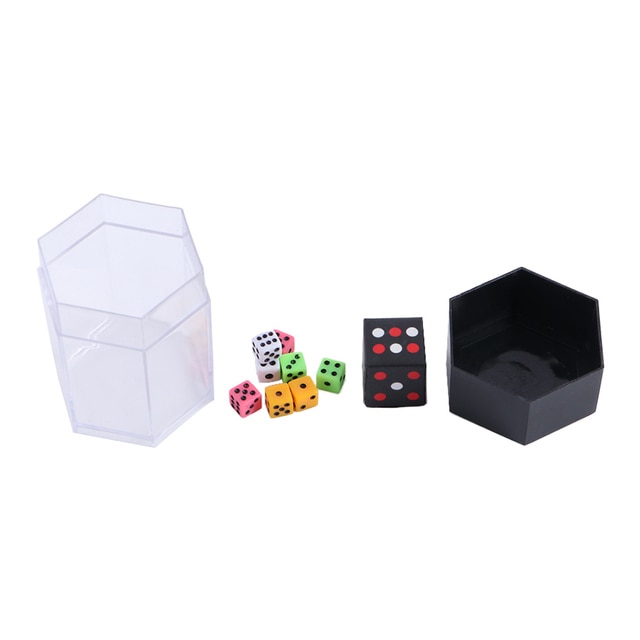 Explode Explosion Dice Easy Magic Tricks For Kids Magic Prop Novelty Funny Toy Close-up Performance Joke Prank Toy