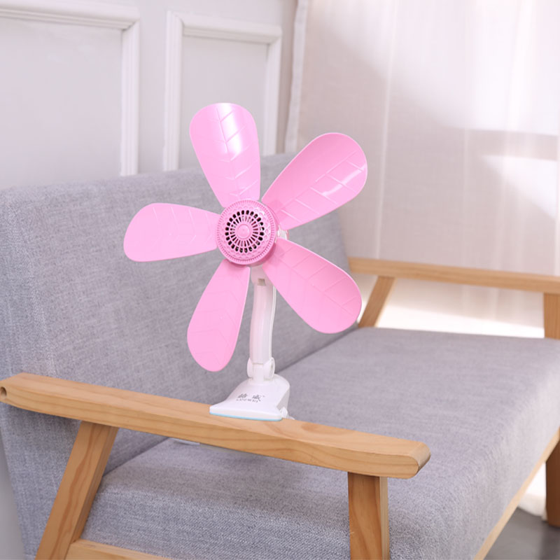 Electric Fan Mini Fan Desktop Household Student Dormitory Bedside Clip