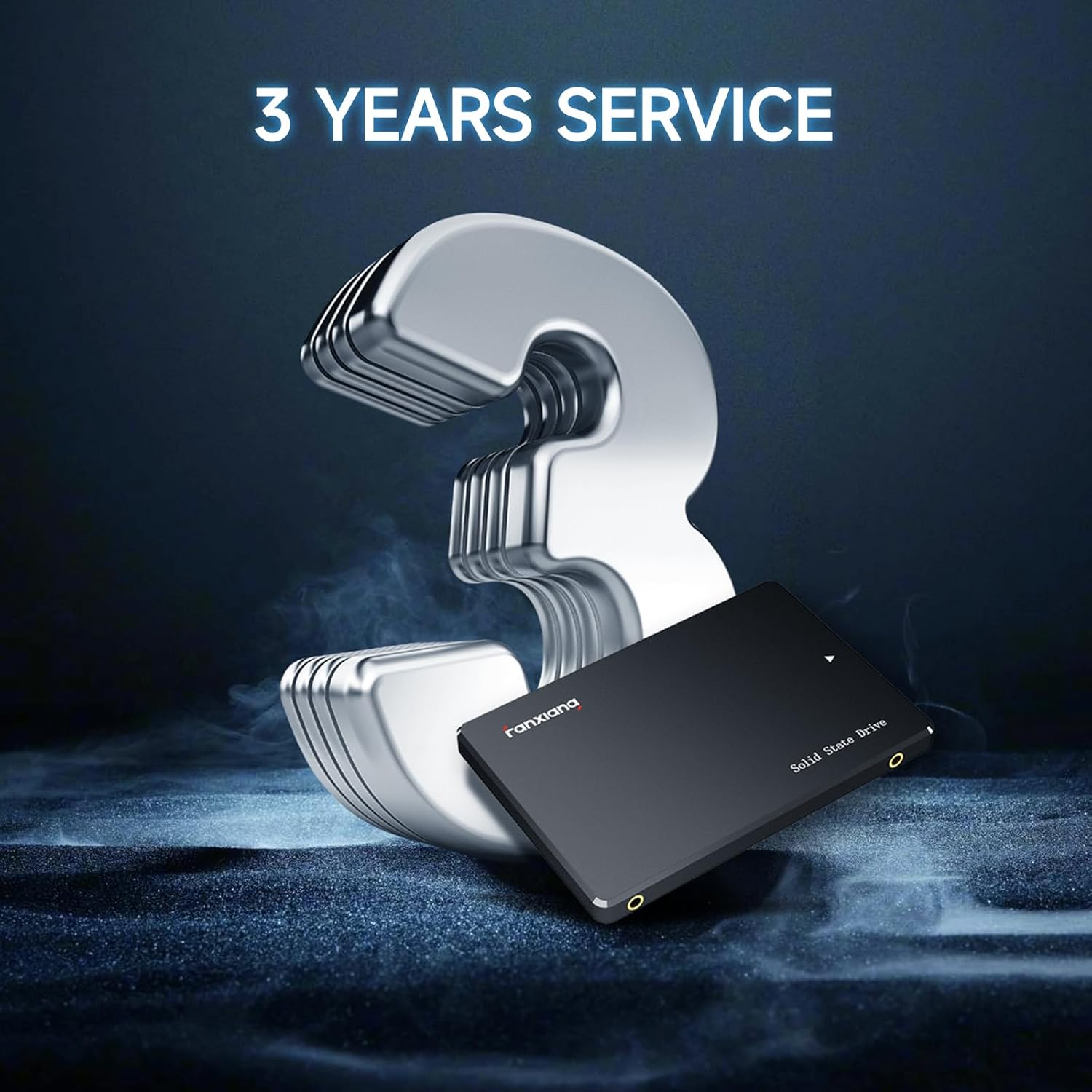 500GB 2.5" SATA SSD - Fast and Reliable Storage Upgrade for PC and Laptop (Black). 