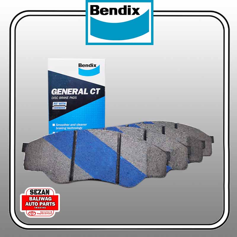 BENDIX BRAKE PAD FRONT INNOVA 20052015 HILUX 4X2 20052009 DB1741