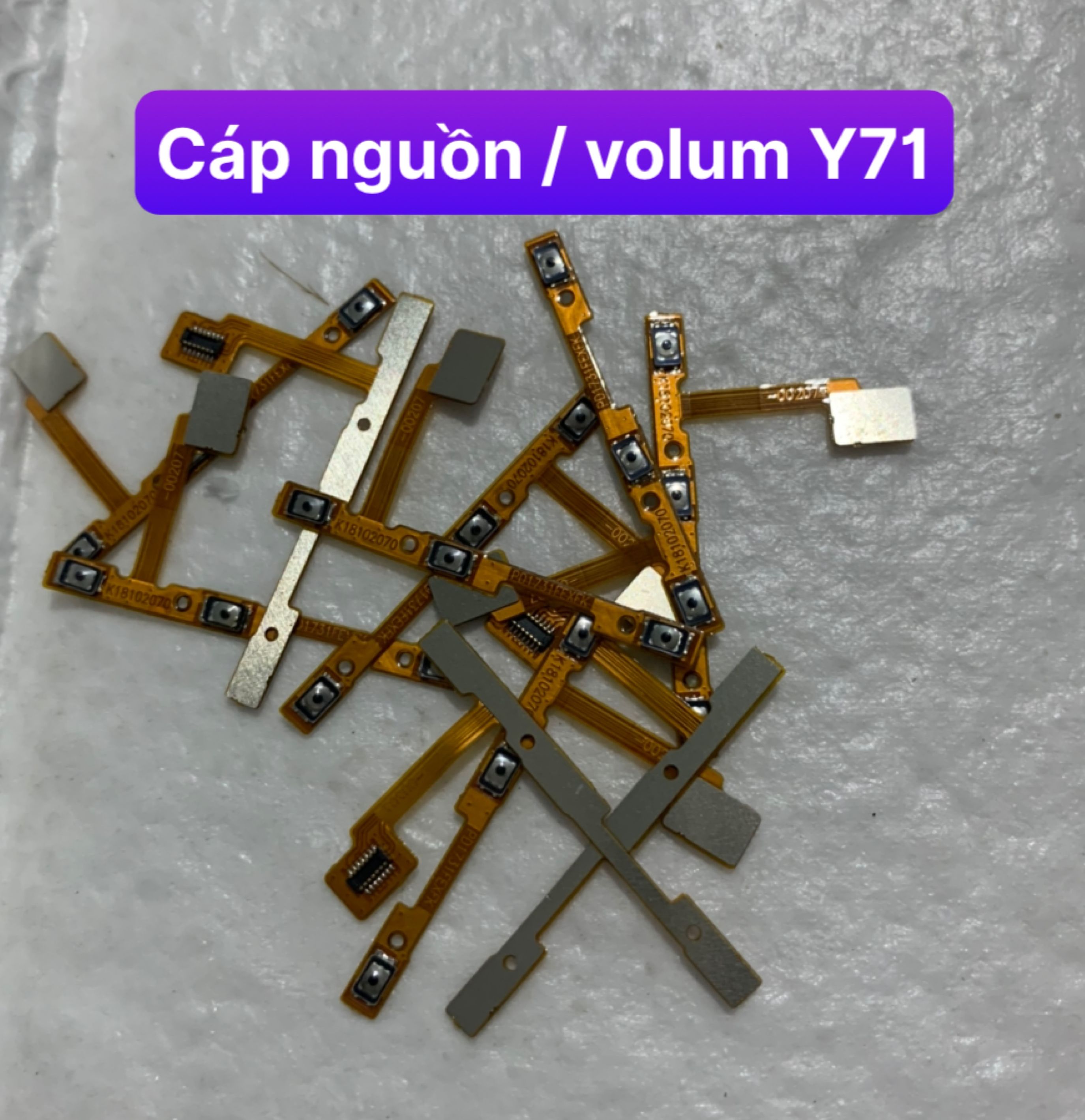 cáp nguồn liền âm lượng vivo Y71